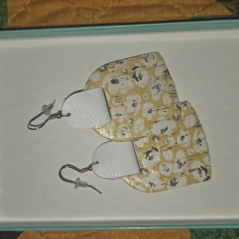 Handmade Leather Earrings